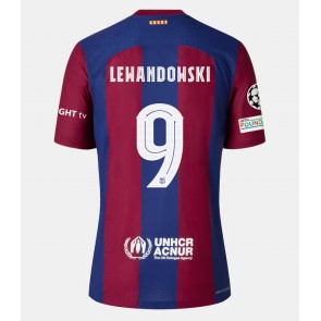 Barcelona Robert Lewandowski #9 Hemmatröja Dam 2023-24 Kortärmad